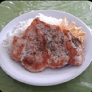 imagem do produto Frango na chapa com arroz e batata frita