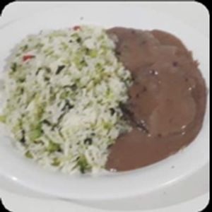 imagem do produto Filé ao vinho e arroz com brócolis