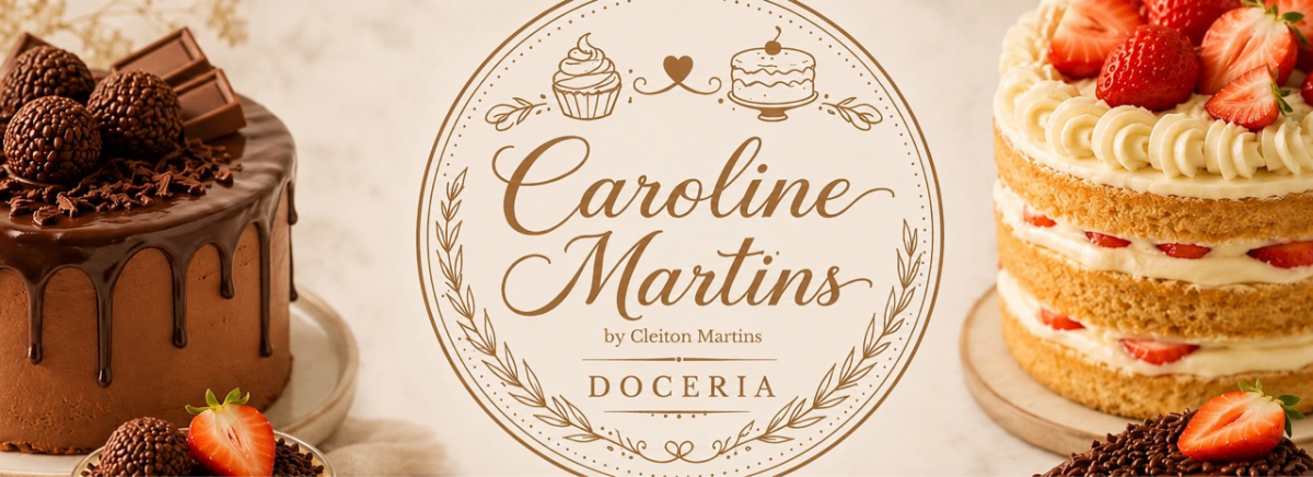 Caroline Martins Doceria capa