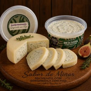 imagem do produto Queijo Trufado na Lata de Figo com Gorgonzola 