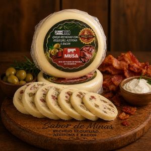 imagem do produto Queijo Musa de Azeitona com Bacon
