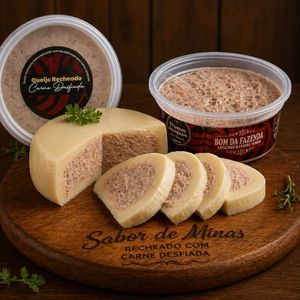 imagem do produto Queijo Trufado na Lata de Carne Seca