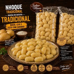 imagem do produto Nhoque Tradicional sem Recheio 