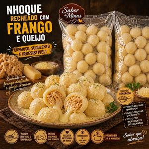 imagem do produto Nhoque de Frango com Queijo 