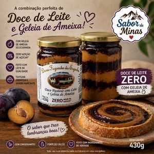 imagem do produto Doce de Leite com Geleia de Ameixa Zero Açúcar 