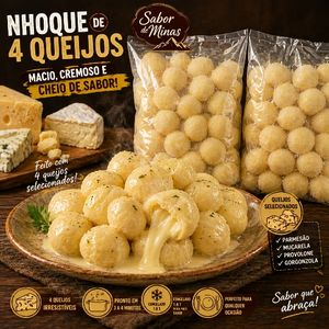 imagem do produto Nhoque de Quatro Queijos 