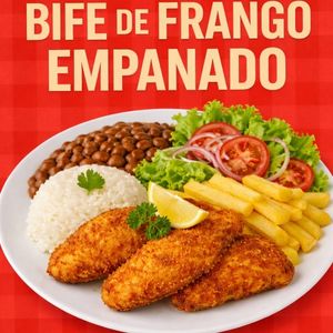 imagem do produto Bife de frango empanado 