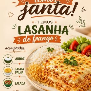 imagem do produto Lasanha de frango completa