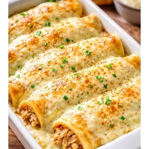 imagem do produto Panqueca de frango com catupiry e queijo