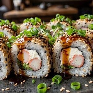 imagem do produto Uramaki kani Filadélfia (8 peças)