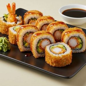 imagem do produto Sushi Hot de Camarão Empanado (8 peças)