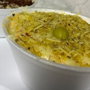imagem do produto Batata Recheada/ Strogonoff de frango 500ml