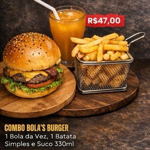 imagem do produto COMBO BOLA’S BURGER