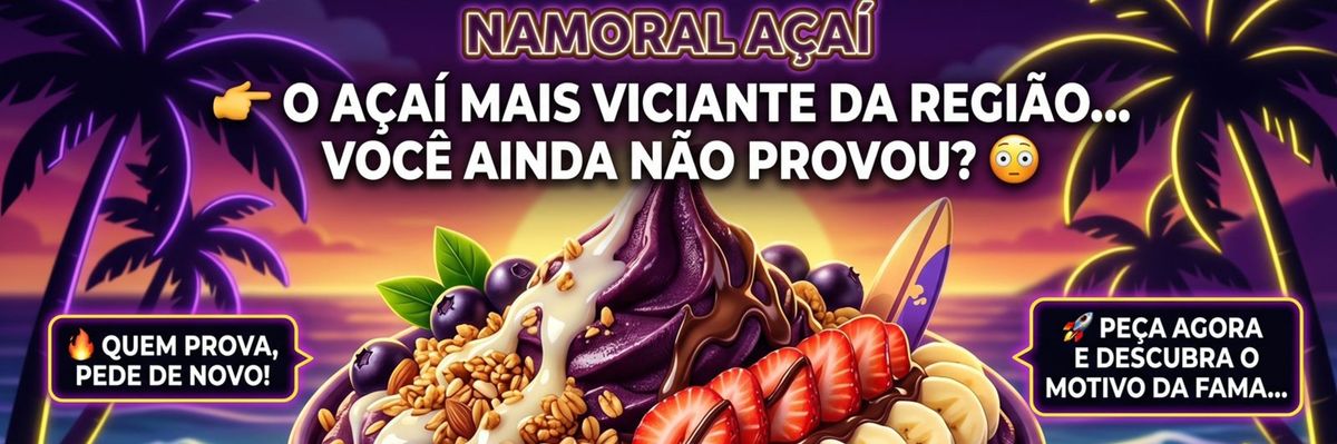 Namoral Açaí logo