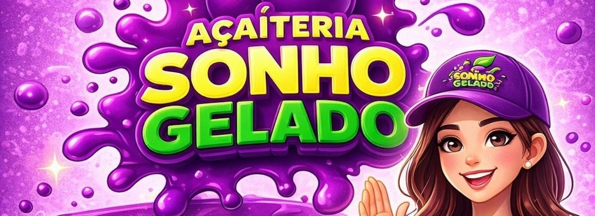 Açaíteria Sonho Gelado logo