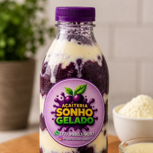 imagem do produto Açaí na garrafa 500 ml