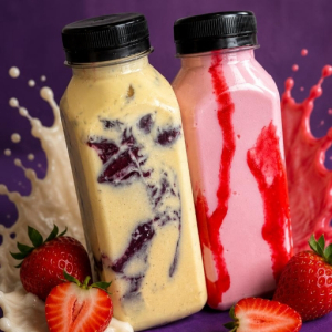 imagem do produto Millk-Shake na garrafa 500ml