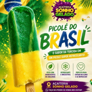 imagem do produto Picolé Brasil