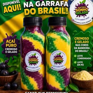 imagem do produto Açaí na garrafa Brasil 300 ml