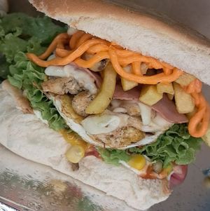 imagem do produto Xis frango cheddar fritas