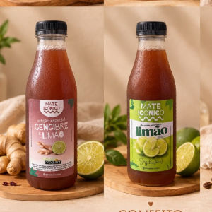imagem do produto Chá mate gelado gengibre e limão