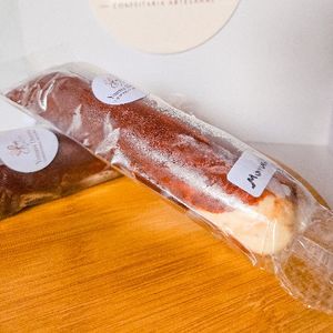 imagem do produto GELADINHO GOURMET SABOR MARACUJÁ COM CHOCOLATE 