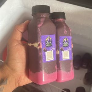 imagem do produto Açaí na garrafa morango 500ml