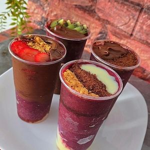 imagem do produto Açaí no Copo 300 ml. Escolha 3 ingredientes de brinde 