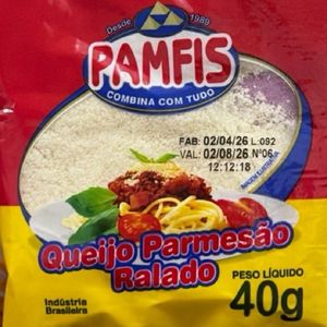 imagem do produto Queijo ralado pamfis 40g