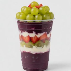 imagem do produto Açaí com uva, morango e leite condensado 500ml
