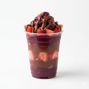 imagem do produto Açaí com Nutella, morango 300ml