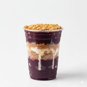 imagem do produto Açaí com paçoca, leite ninho e leite condensado 300ml