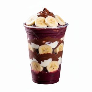 imagem do produto Açaí com banana, Nutella, leite ninho 300ml