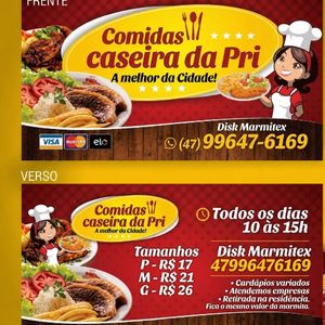 Comidas Caseiras Da Pri