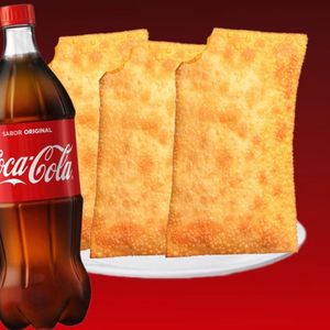 imagem do produto 3pastel+1coca de 1Lt