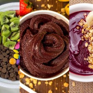 imagem do produto Açai no pote de 750ml 3 itens grátis!!!