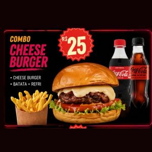 imagem do produto Combo cheese burger 