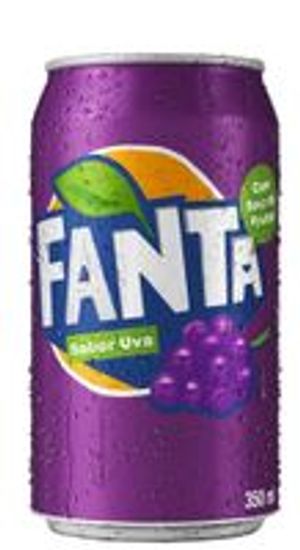 imagem do produto Fanta uva lata 350ml