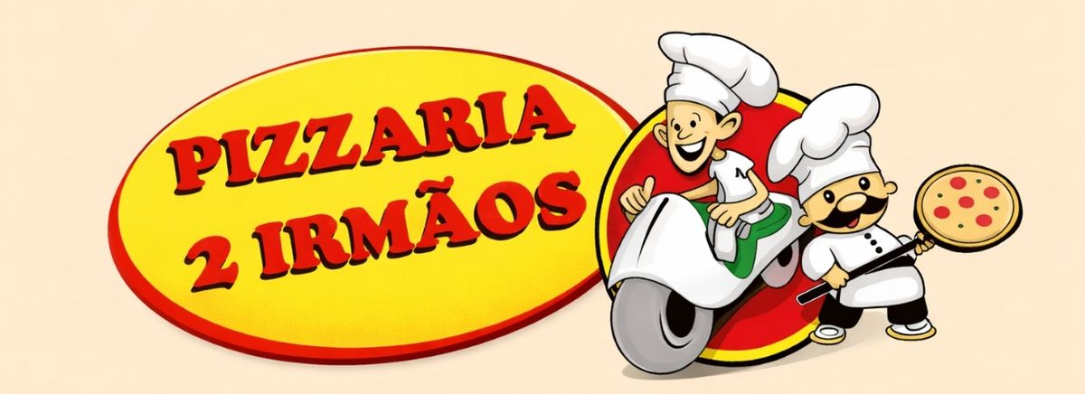 Pizzaria 2 Irmãos logo