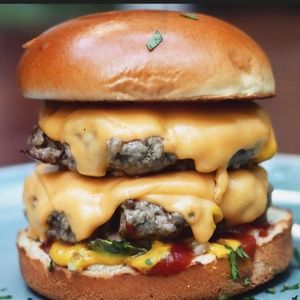 imagem do produto Burguer cheddar duplo