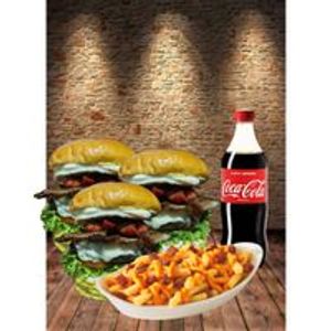 imagem do produto 3 big love 1 batata especial coca cola 600ml