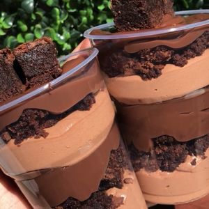 imagem do produto Copo da felicidade chocolate e brownie 