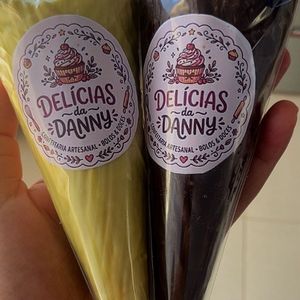 imagem do produto Cones de brigadeiro com castanha