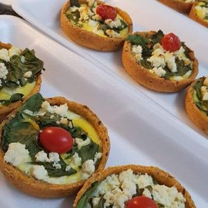 imagem do produto Quiches de Espinafre com Ricota 3 unidades