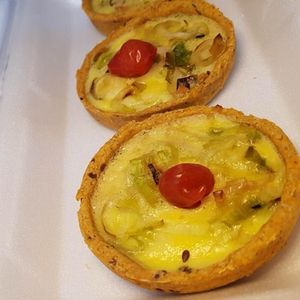 imagem do produto Quiche de Alho Poró 3 unidades