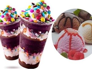imagem do produto 2 copos de açai batido 300 ml + 1 pote de sorvete artesanal 400 ml