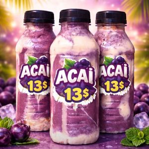 imagem do produto açaí na garrafa