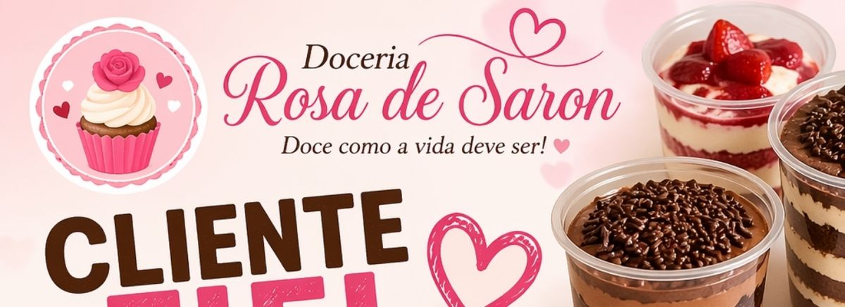 Doceria Rosa De Saron logo