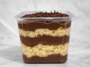 imagem do produto Bolo De Pote - Creme Belga De Chocolate