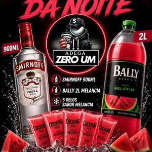 imagem do produto Smirnoff+ Bally + 4 gelos 